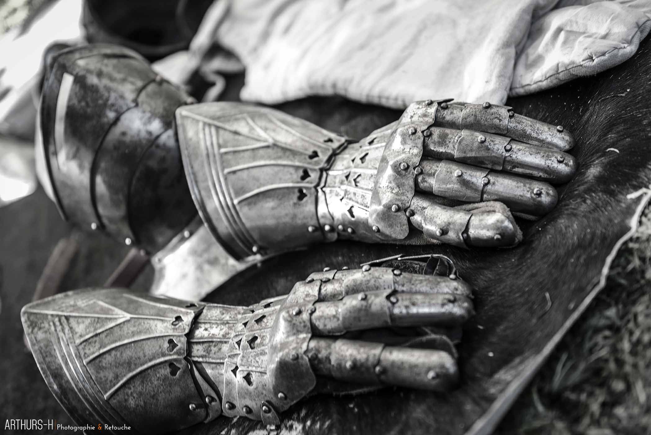 photographe reportage : armure médiéval