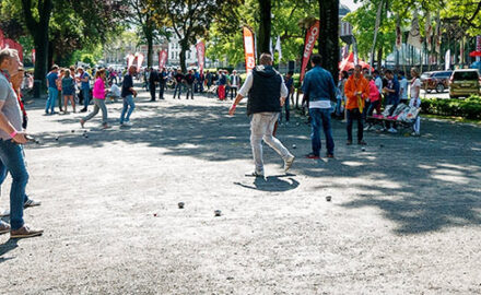 Bannière photographe événementiel Spa pétanque