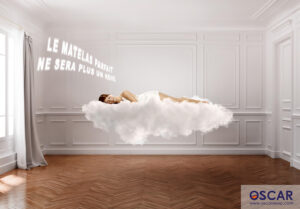 Photographe publicitaire matelas belge oscar