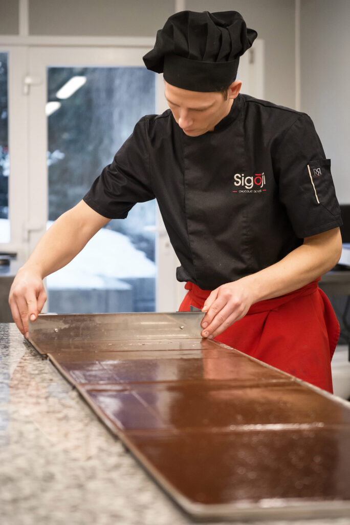 Photographe culinaire : Conception des pralines