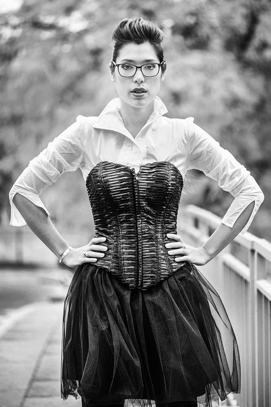 Photos de mode Tzolita - noir & blanc